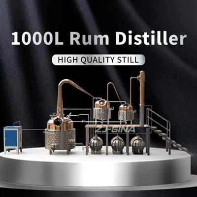 Retort Rum Still